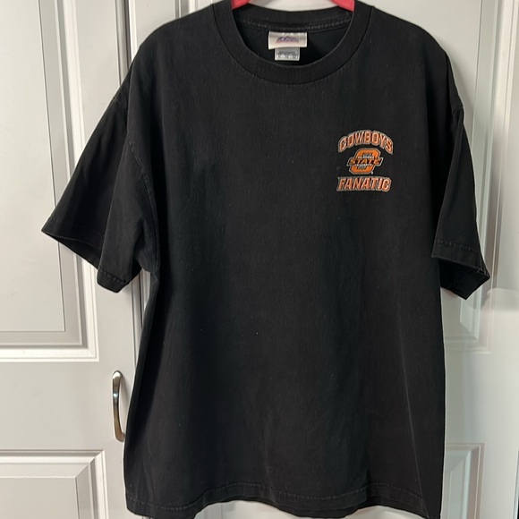 5 Oklahoma State University T-shirts. 3/L &  2 XL. I think 3 are XL 2 L. - Picture 4 of 16